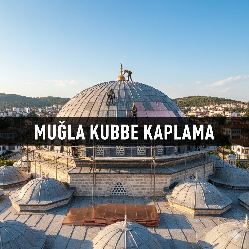 Muğla Cami Kubbe Kaplama